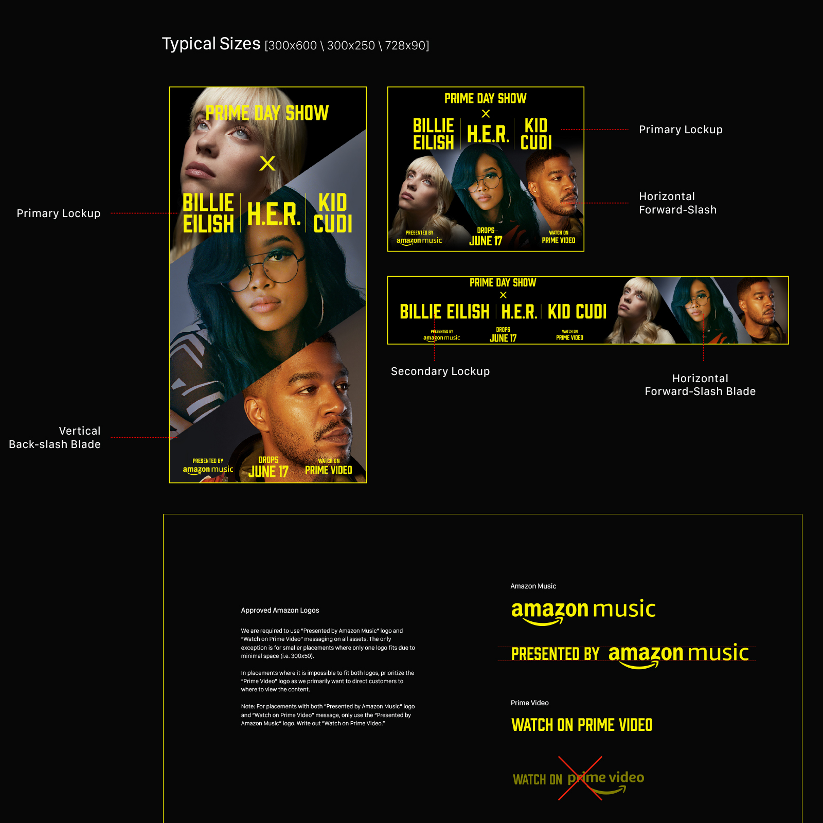 Prime Day Show campaign static featuring Kid Cudi